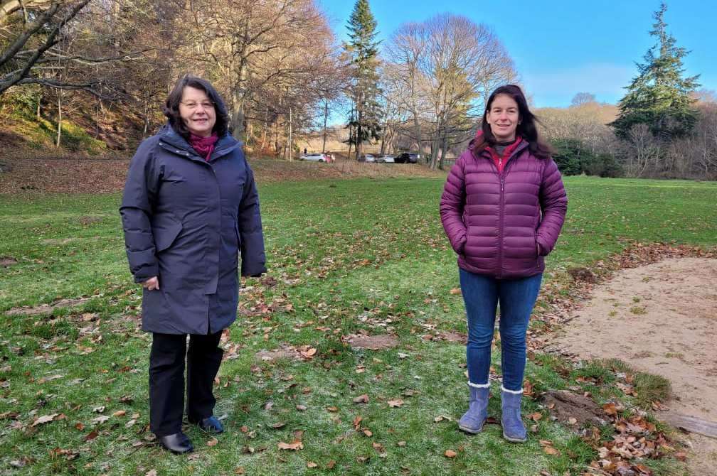 Ann Rossiter and Kathleen Robertson first mooted the idea of an outdoor gym at Sanquhar.