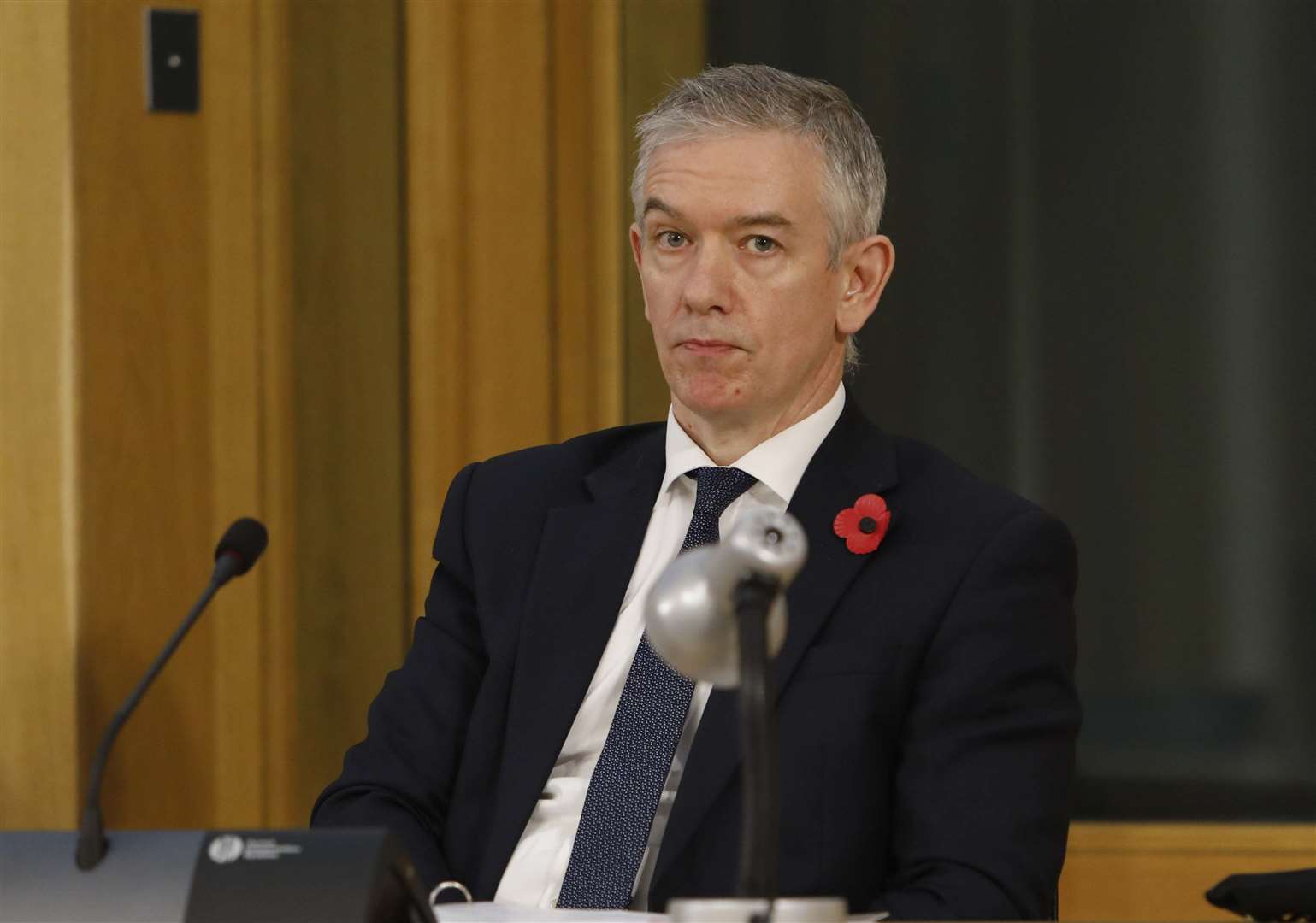 Sir Gregor Smith is leading a team examining the Cass Review (Andrew Cowan/Scottish Parliament/PA)