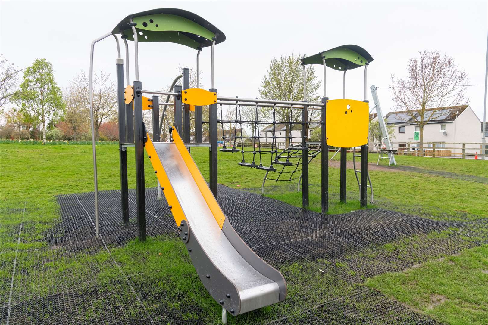 Another slide and climbing unit.