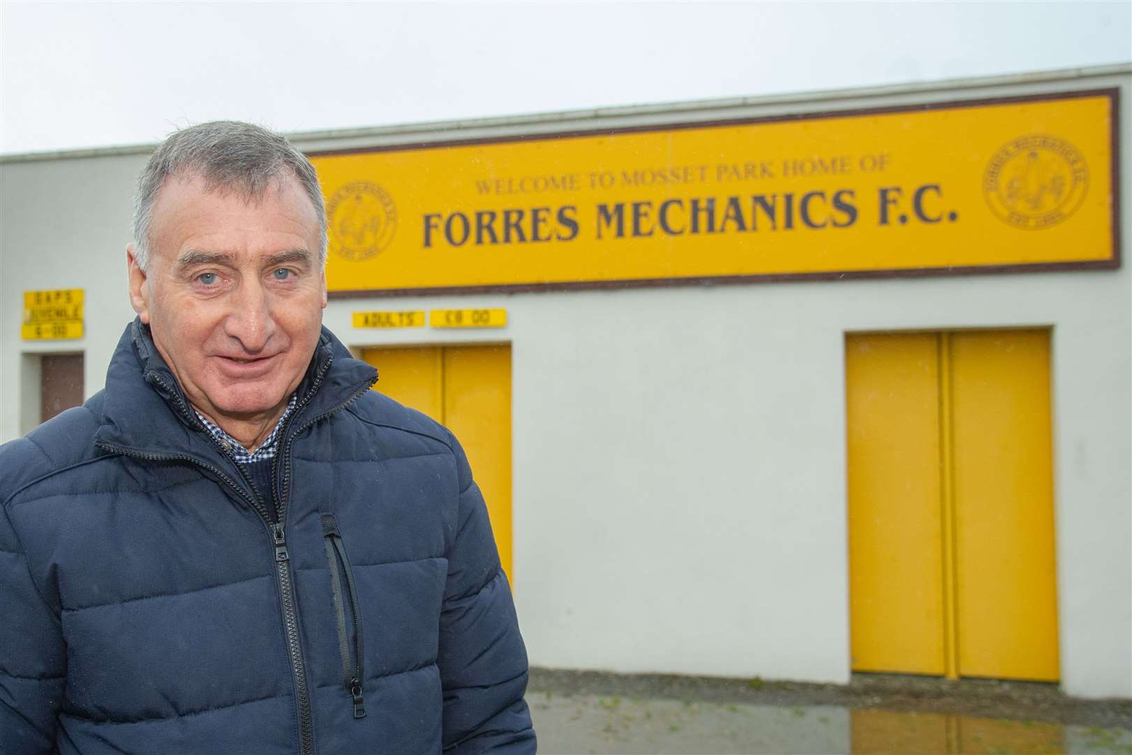 Forres Mechanics chairman Dave MacDonald.