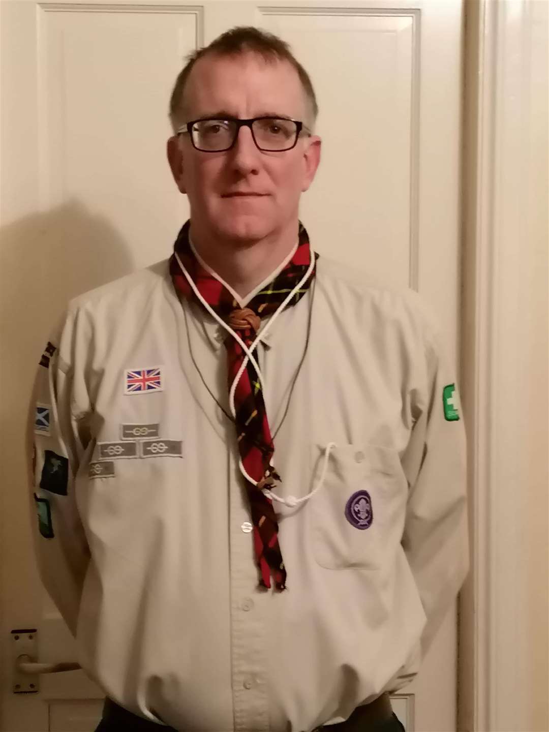 Dave Haytack of 1st Forres Scouts is to receive the Award for Merit for his dedication over nearly 20 years.