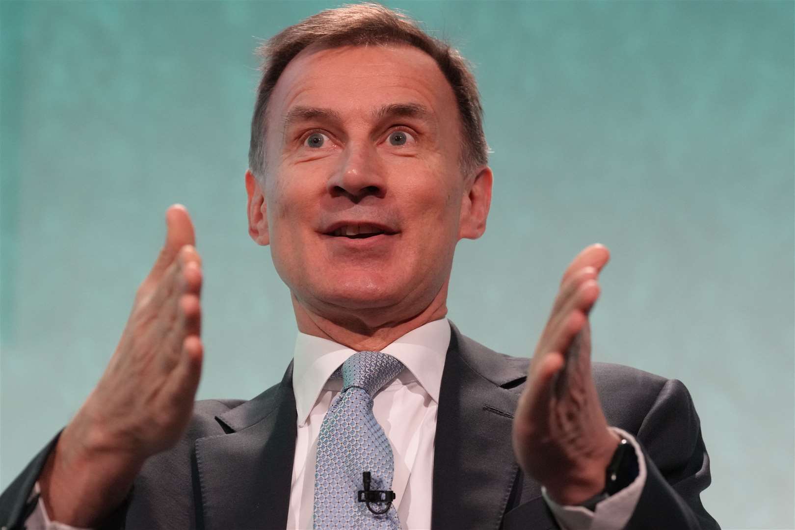 Chancellor of the Exchequer Jeremy Hunt’s income before tax was £416,605 in 2022/23 (Maja Smiejkowska/PA)
