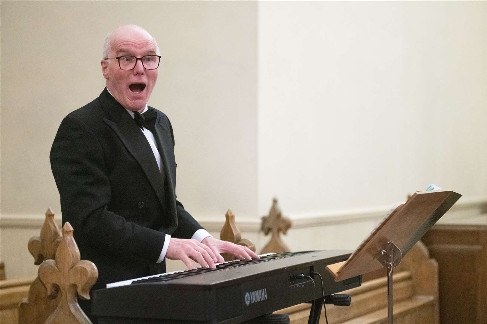 Chorale musical director and St John’s organist, Brian Smith. Picture: Daniel Forsyth