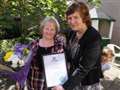 Margaret honoured for 20 years of service