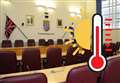 Body heat problems in Moray Council chamber