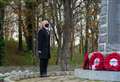 Moray falls silent to remember fallen