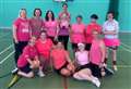 Forres netball team helps raise £1k for cancer charity