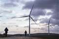 Wind turbines beat production record as Storm Pia descends