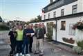 Forres pub donates big sum to 'ghost walkers'