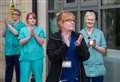 Dr Gray's staff clap for carers
