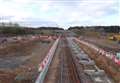 Work going well on £14 million railway station at Inverness Airport