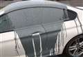 Appeal after car vandalism in Forres