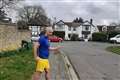 Man to walk London Marathon backwards in support of Ukrainians