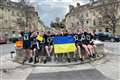 Fundraising friends to cycle 100km Ukraine-shaped route