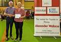 Moray indoor bowling champs crowned as charity receives £750 boost