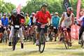 Sadiq Khan joins 14,000 people on fundraising bike ride from London to Brighton