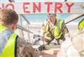 Kinloss Barracks deploys skills to support Moray beach project