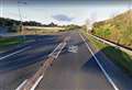 Section of A96 between Forres and Nairn closed after crash