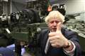 Johnson inspects weapons systems being used on front line of Ukraine defence
