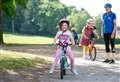 Families enjoy cycling sessions at Anderson's Primary and Grant Park