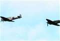 Spitfires overhead!