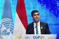 Rishi Sunak calls for ‘era of action’ at Cop28 climate summit
