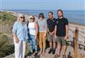 Beach firms united to help fix steps