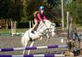 Ferrari zooms clear at Mundole show jumping event.
