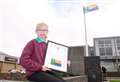 Moray's new flag launched – designed by Dallas Primary pupil – is unveiled