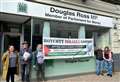 Pro-Palestine group hold demonstration outside Moray MP Douglas Ross’ Forres office