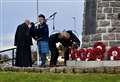 Wreath laid in memory of German soldiers in Forres first
