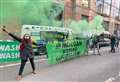 Extinction Rebellion Forres in Glasgow protest