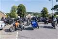 Bikers pay emotional farewell to Sam Beaven in Forres