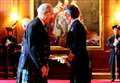 Forres volunteer accepts MBE from Princess Royal
