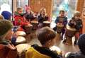 Nursery concert to the beat of the drums
