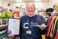 Forres man one of two charity shop volunteers recognised at national awards