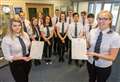 Forres Academy results "improved" with plenty straight As