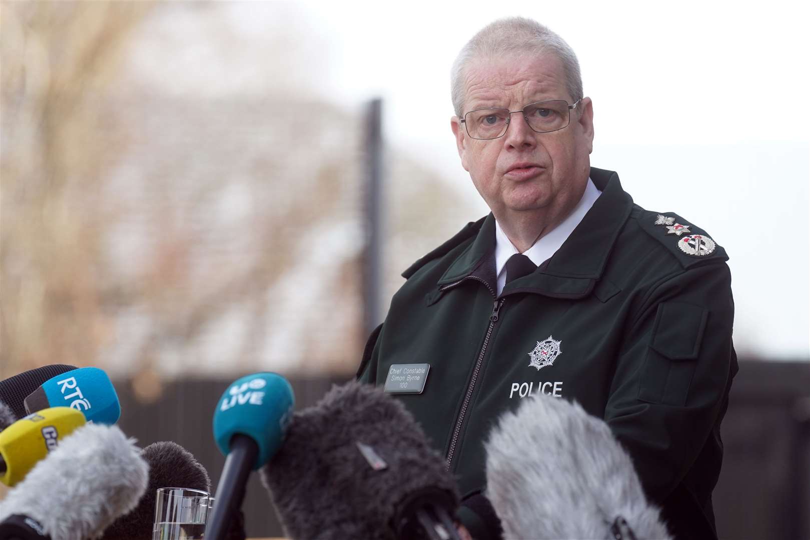 PSNI Chief Constable Simon Byrne said the DCI ‘is held in the highest esteem’ within the force (Brian Lawless/PA)