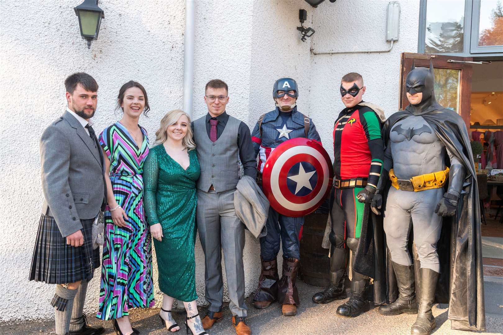 Everyone gets their glam on for the awards night – capes and utility belts are optional! Picture: Beth Taylor