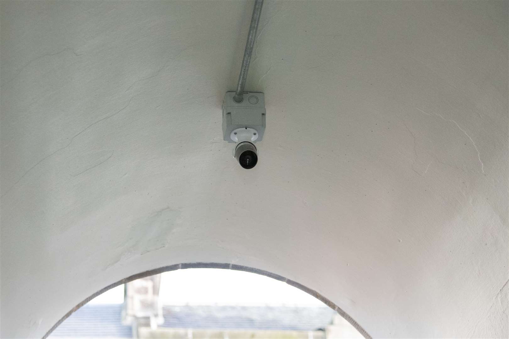 Video cameras are in place to deter future attacks.