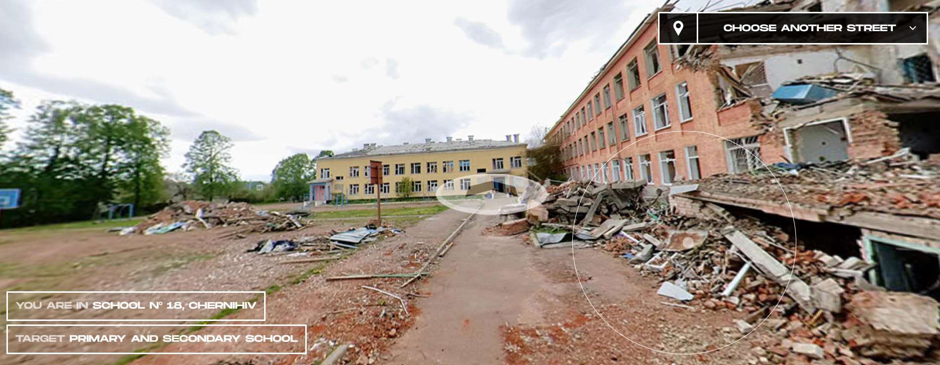 A school in Chernihiv (The Undeniable Street View/Mykola Omelchenko)