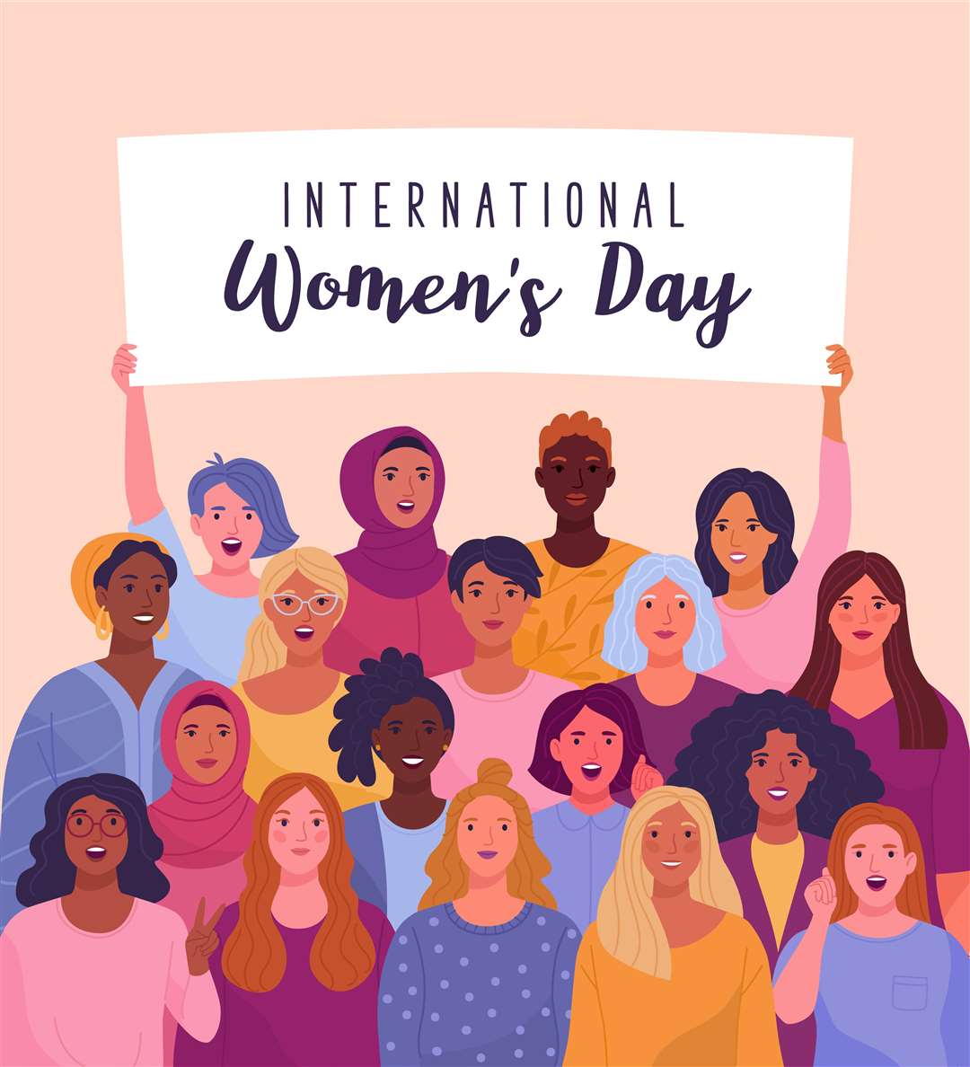 International Women's Day takes place on March 8 every year.