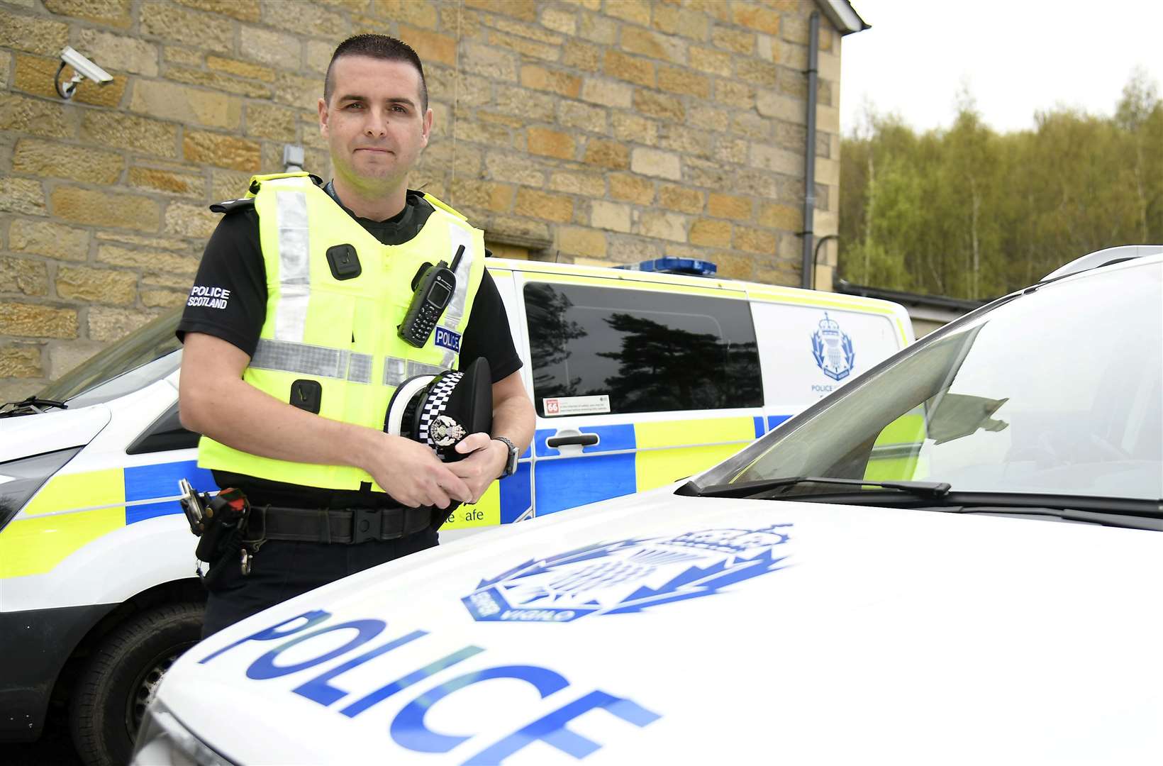 Andrew Meikleham is the new police inspector for Forres. Picture: Becky Saunderson