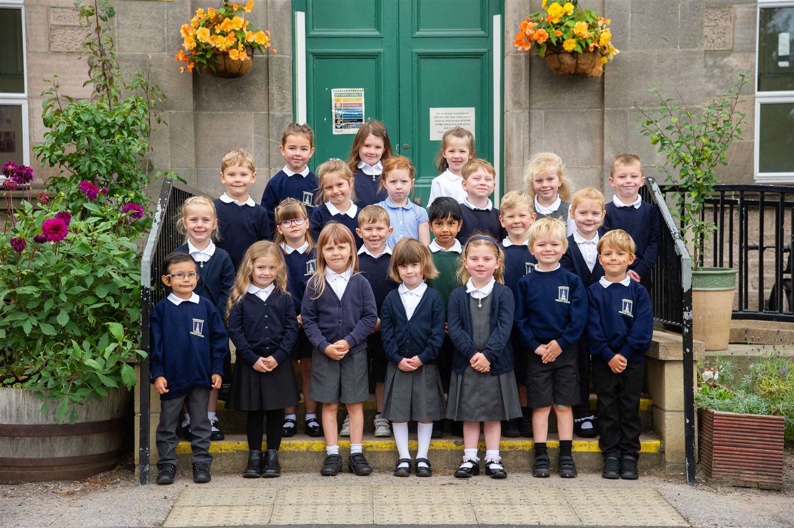 Anderson's Primary School Primary Ones.Picture: Daniel Forsyth