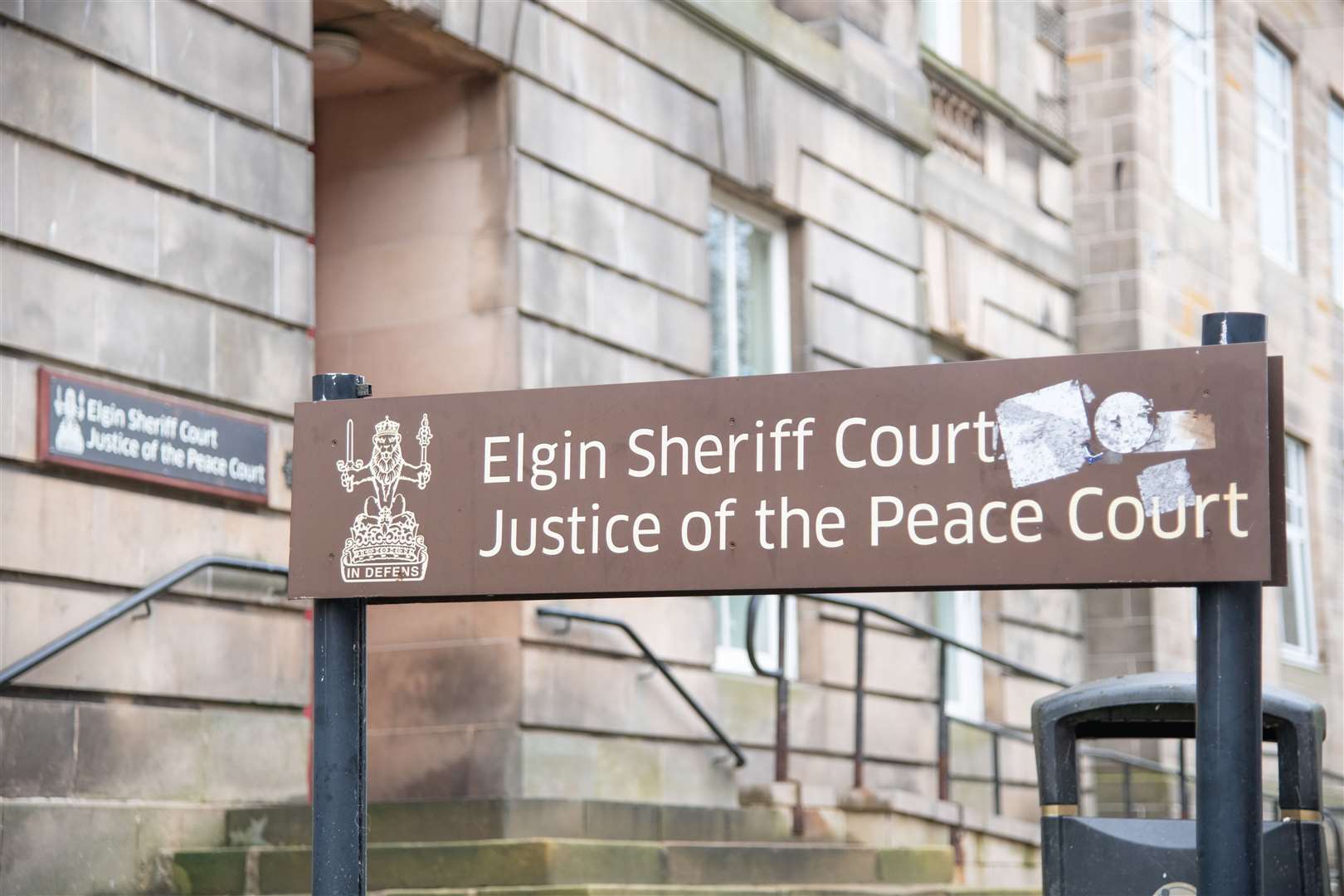 Elgin Sheriff Court and Justice of the Peace Court on the High Street, Elgin. Picture: Daniel Forsyth