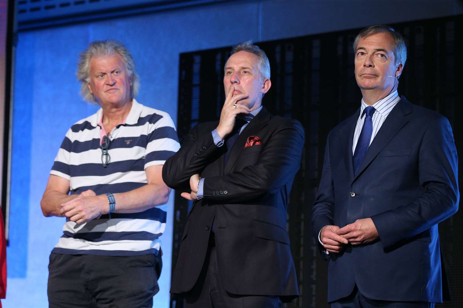 Wetherspoon founder Tim Martin (left), who has been a prominent political campaigner, urged the Government to follow Sweden’s Covid-19 strategy (Jonathan Brady/PA)