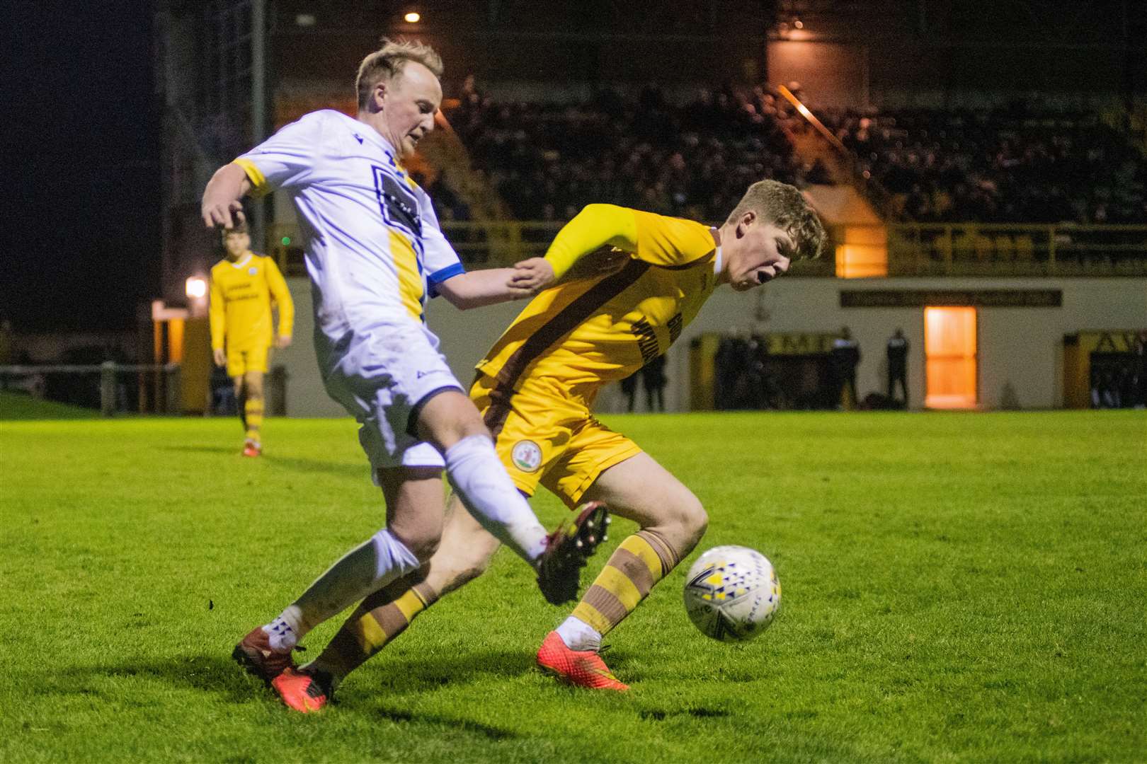 Ethan Cairns, who has been on loan at Forres Mechanics this season, made his Championship debut for Inverness Caley Thistle on Monday. Picture: Daniel Forsyth