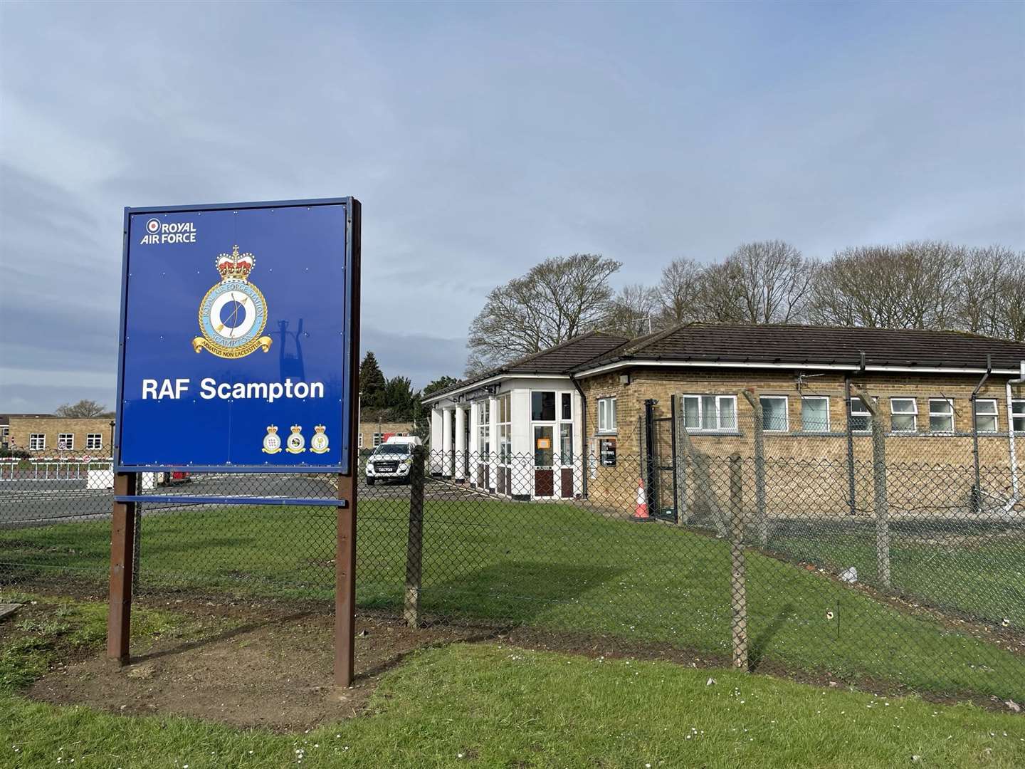 RAF Scampton in Lincolnshire (Callum Parke/PA)