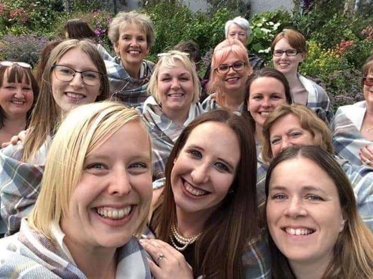 Kinloss Military Wives Choir, pictured in 2020.