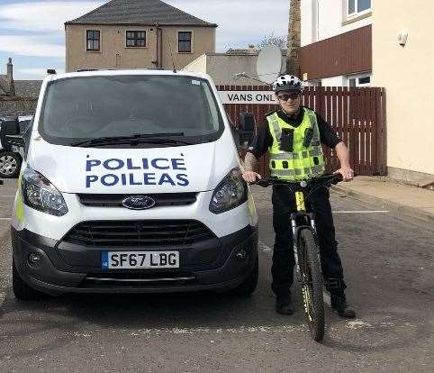Elgin Community Officer PC Jamie Dey has been busy with a number of youth projects in Moray.